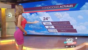 Ведущая прогноза погоды Янет Гарсия покорила сердца миллионов мужчин