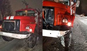 Водителя пожарной автомашины хотят сделать виновником в ДТП с автомобилем, водитель которого скрылся