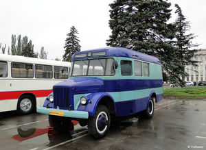 История первых советских автобусов с полным приводом