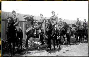 Венгерские гусары против советских войск в последней своей атаке