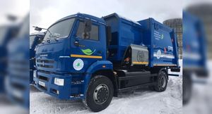 В Коми поступили мусоровозы на газомоторном топливе