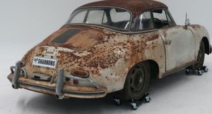 Ржавый 63-летний Porsche 456A Cabriolet продали в Австралии за 13,5 млн руб