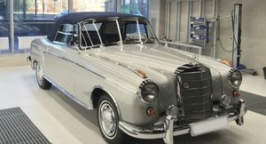 В России продают коллекционный Mercedes-Benz W128 1959 года выпуска с небольшим пробегом