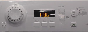 Ошибка F06, стиральная машина Хотпойнт Индезит-Аристон.