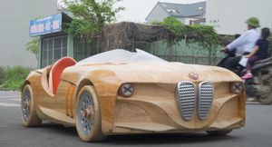 Во Вьетнаме построена деревянная копия BMW 328 Hommage