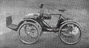 Canda Auto-Quadricycle — двухместный квадроцикл начала 20 века