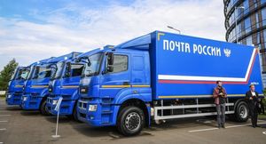 «Почта России» к июлю запустит на маршруты 190 купленных у КАМАЗа грузовиков