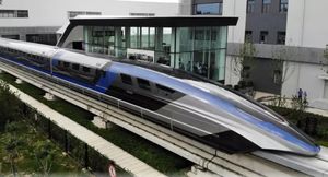 «Левитирующий» поезд: Китайцы создали быстрейший наземный транспорт в мире