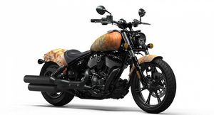 Индийская серия X No Regrets представляет дизайн мотоцикла в стиле татуировки