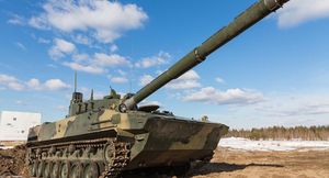 Легкий российский плавающий танк «Спрут» родом из 80-х, но пригодился он именно сейчас