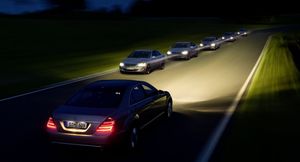 Движение на автомобиле в ночное время суток