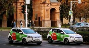 За вами приедет «электричка»: В службе такси Краснодара появились электромобили
