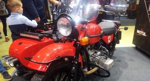 Компания «Урал» представила модели своих мотоциклов на выставке «Поехали 2021»