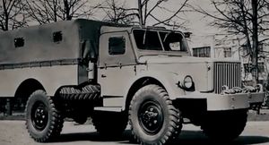 ГАЗ-68: Артиллерийский тягач на базе грузовика ГАЗ-63