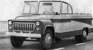 Как в СССР переделывали грузовики: автобус-кабриолет на шасси ГАЗа