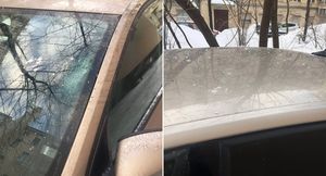 Повредили машину при очистке снега во дворе. Что делать?