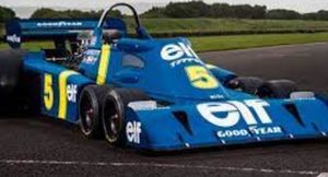 Tyrrell P34: Шестиколесный болид команды Tyrrell Racing