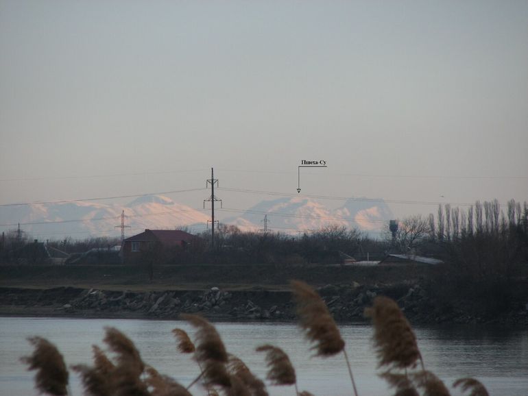Какие горы видны из окна Краснодара? ч.2. Пшеха-Су. 