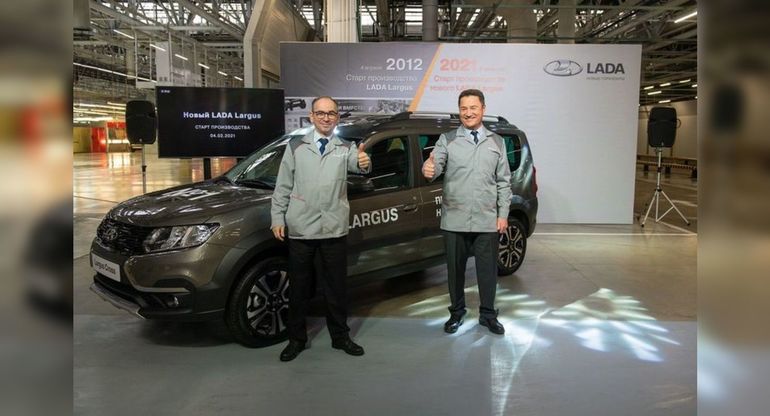 АвтоВАЗ объявил о старте серийного производства Lada Largus 