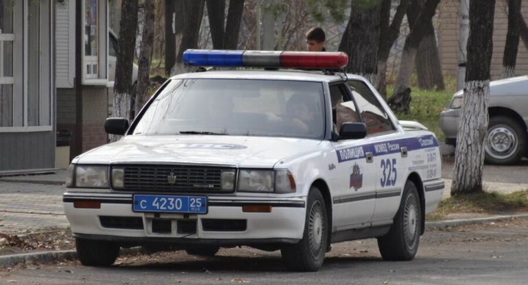 Необычные автомобили полиции на Дальнем Востоке. Фото 