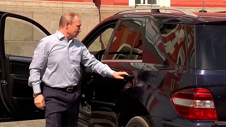 Секретный гараж Путина 