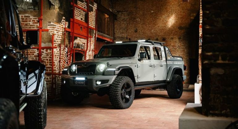 Militem представил доработанный пикап Jeep Gladiator 