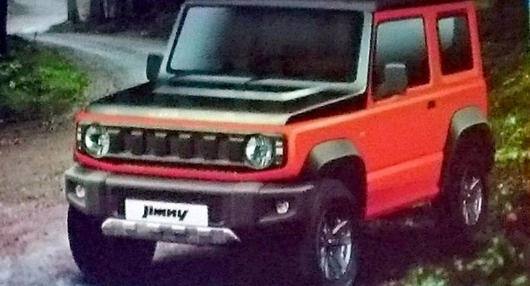 Новый Suzuki Jimny 2022 впервые показали в сети