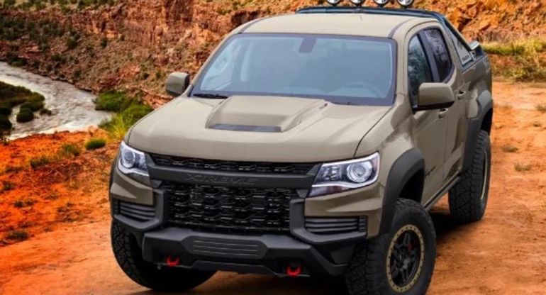 SVE Chevrolet Colorado ZR2 Xtreme Off-Road Package: охота на RAM TRX