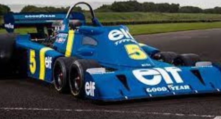 Tyrrell P34: Шестиколесный болид команды Tyrrell Racing 