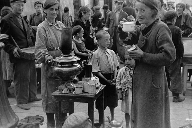 Запретные фотографии: варшавское гетто летом 1941 года 