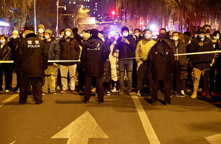 Антикарантинные протесты в Китае становятся беспрецедентными 