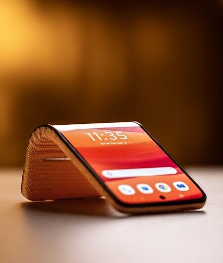 Компания Motorola представила гибкий смартфон  