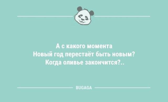 Анекдоты для настроения: «А с какого момента Новый год перестаёт быть новым?»  