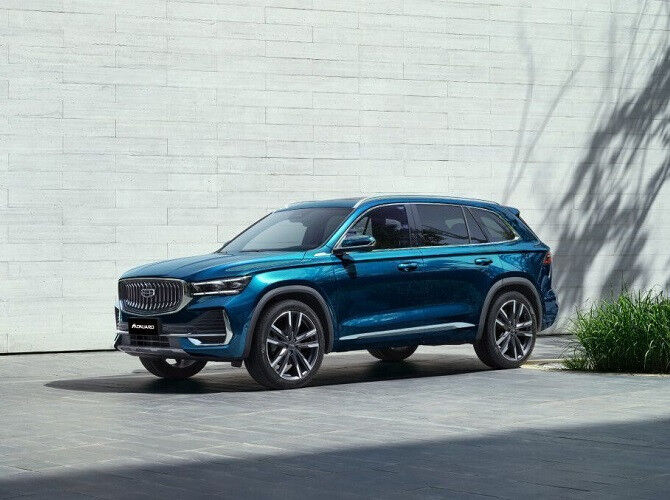 Кроссовер Geely Monjaro стал самым продаваемым автомобилем в Москве