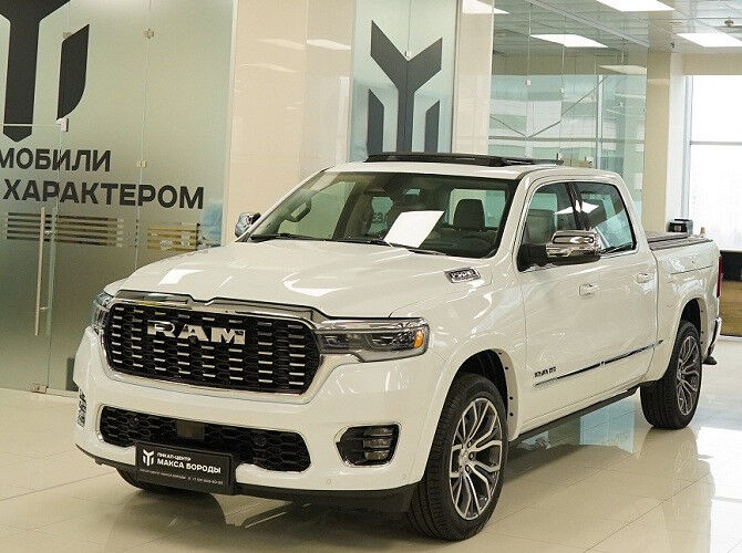RAM вошел в тройку самых продаваемых новых пикапов в России