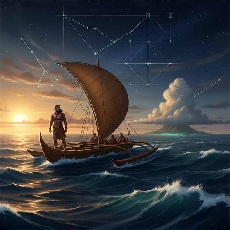 Факты и вымыслы о полинезийской навигации: как древние мастера покоряли океан без приборов