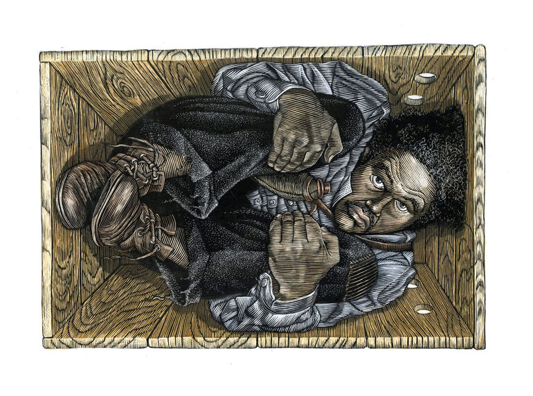 Невероятный побег Генри «Коробки» Брауна из рабства