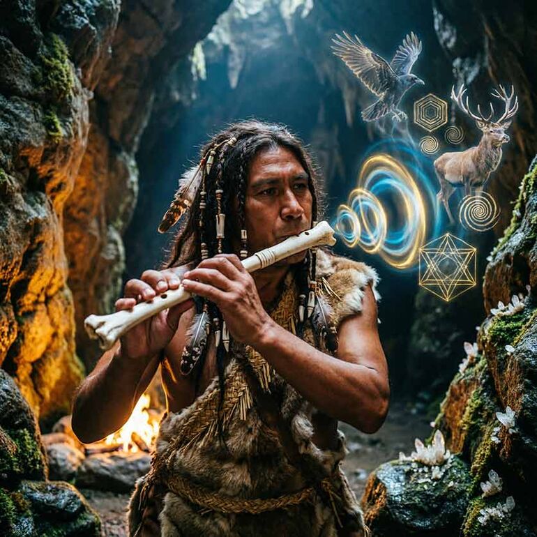 Симфония каменного века: почему музыка появилась за миллионы лет до Homo sapiens 