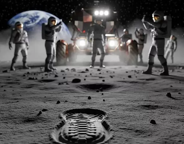 На Луне становится слишком тесно: как ученые предлагают спасать следы Нила Армстронга (и 100 тонн мусора) от будущих туристов