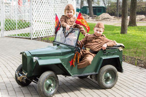 ГАЗ-67Б: машинка для ребенка своими руками