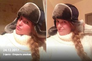 Сегодняшние приключения моей киевской шапки-ушанки!:)