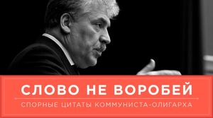 Слово не воробей: спорные цитаты коммуниста-олигарха Грудинина. Инфографика