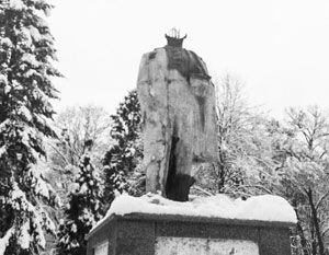 У памятника поэту Шевченко под Львовом украли голову