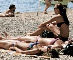 Красавицы с пляжей Хорватии
