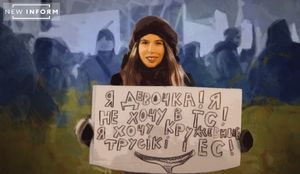 «Хочу кружевные трусики и ЕС»: украинская активистка Майдана поехала работать в РФ.