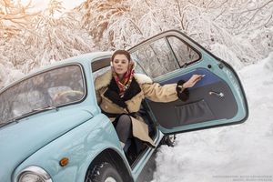 Зимняя сказка закончилась( красивая фотосессия)