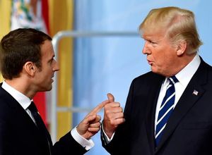 Скандал между США и Францией: Макрон ответил Трампу