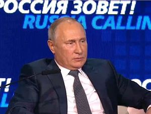 Путин рассказал о состоянии экономики России и пошутил про доллар