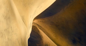 Потрясающие воздушные фото пустыни в Намибии