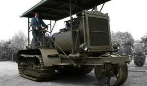 1918 год: первый советский гусеничный трактор